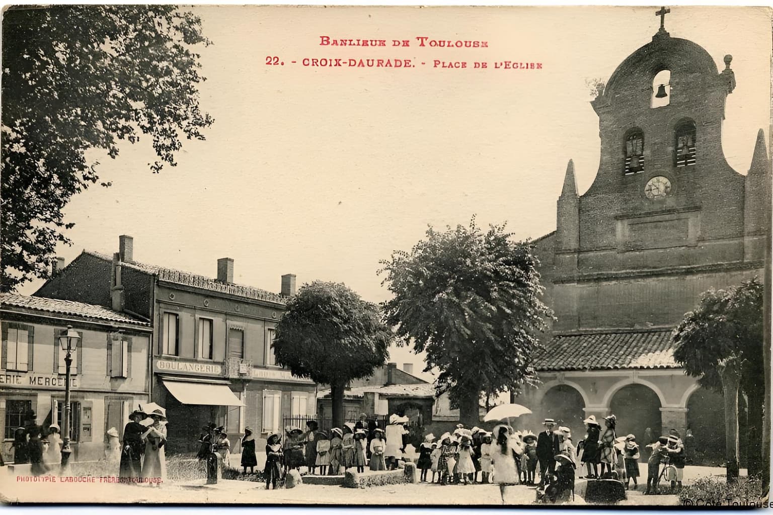Place de l'église de Croix-Daurade à Toulouse 31200 — soins infirmiers à domicile