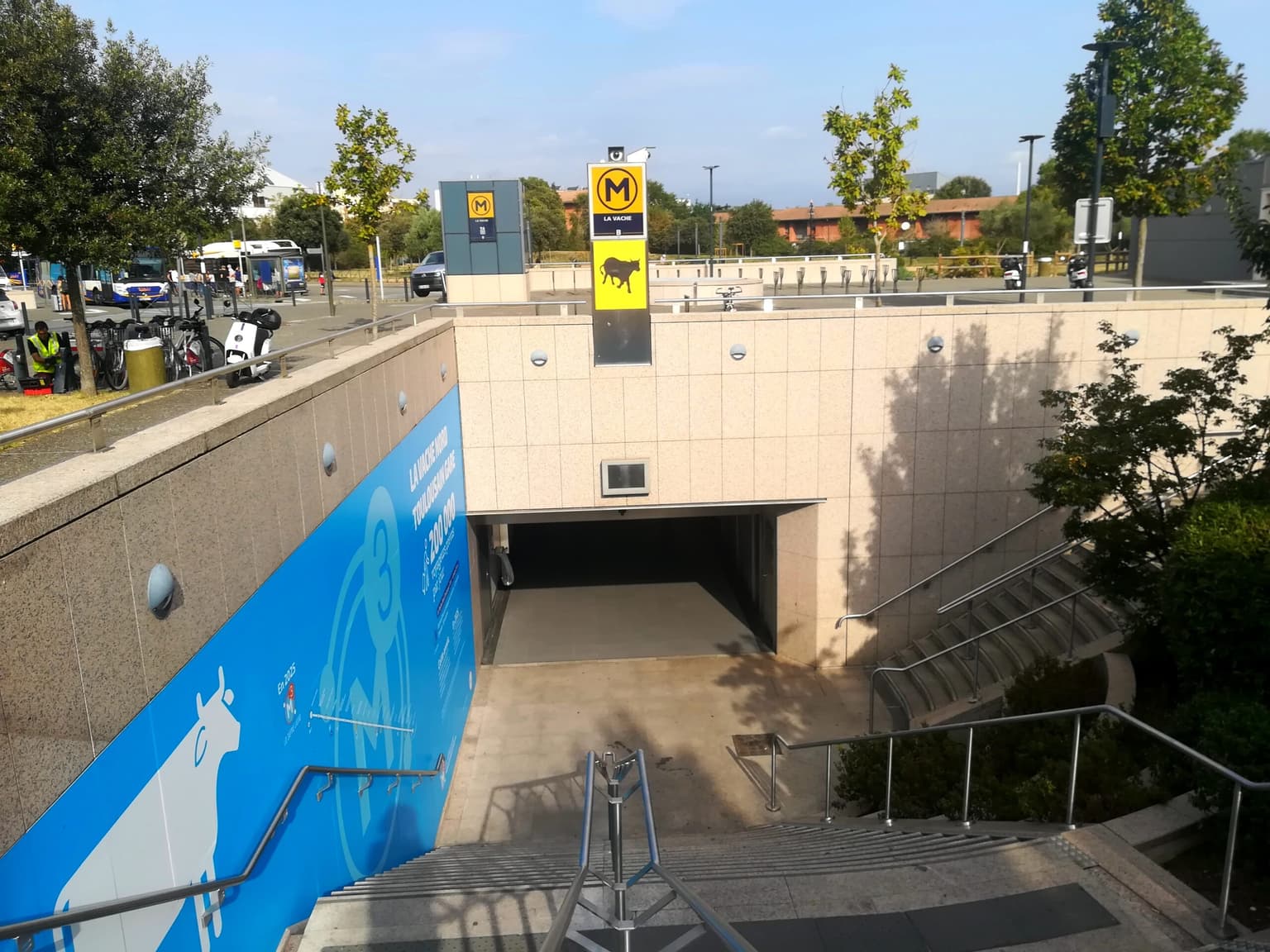 Métro La Vache à Toulouse Nord 31200 — secteur desservi par les infirmiers à domicile