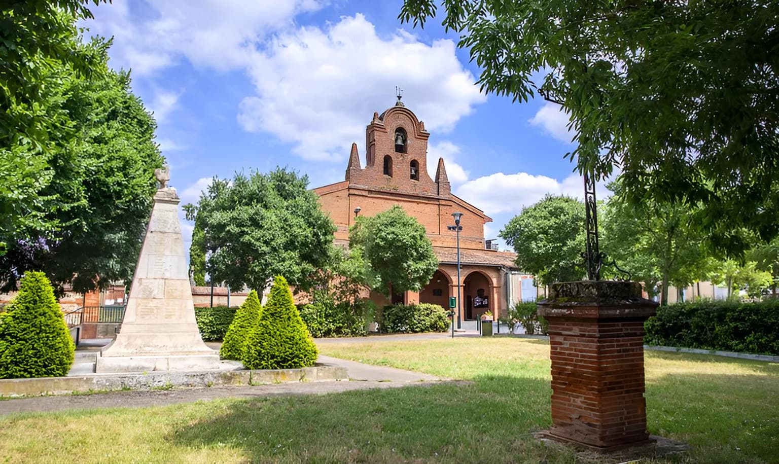 Église de Lalande à Toulouse Nord 31200 — quartier desservi par notre cabinet infirmier libéral