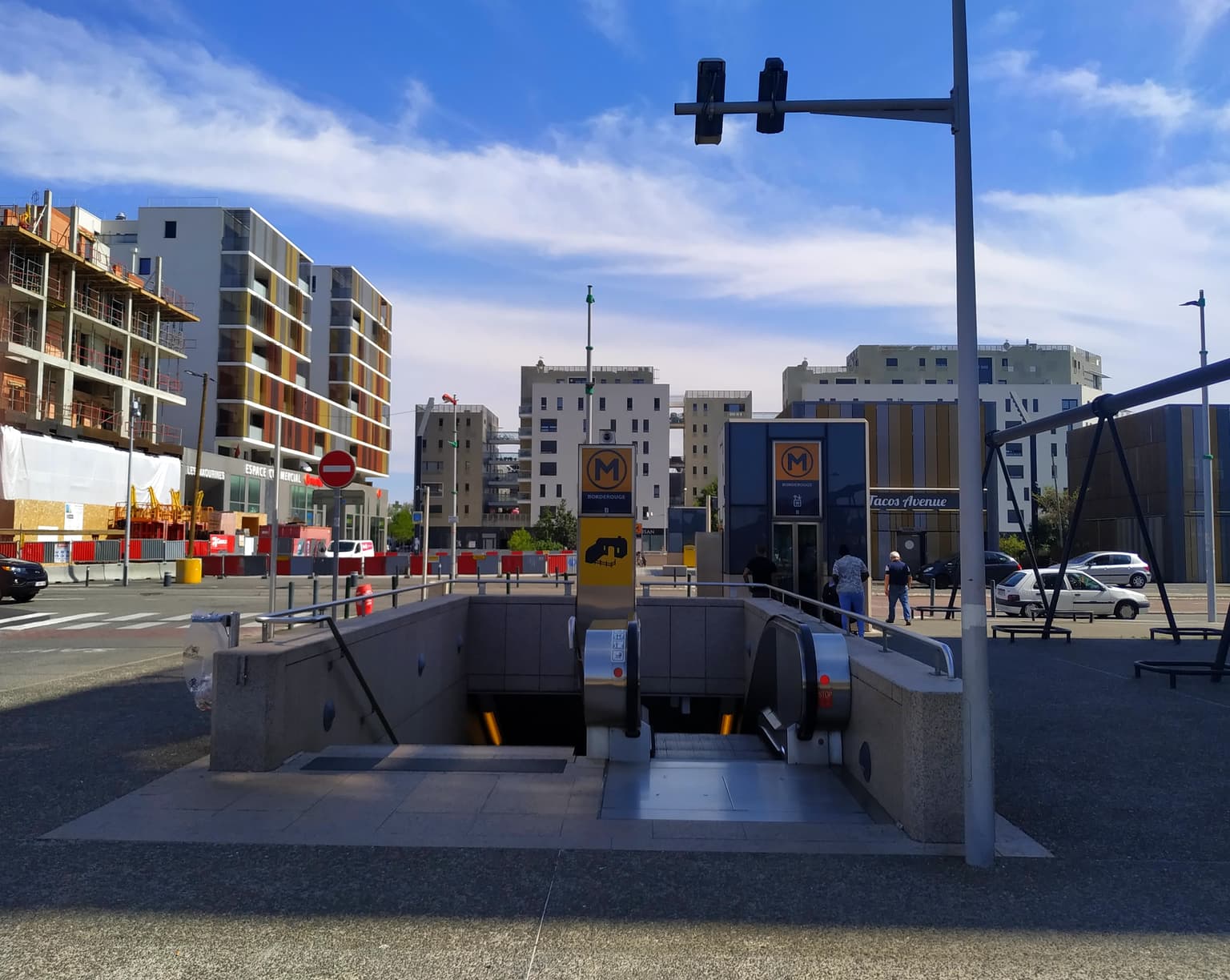Métro Borderouge (ligne B) à Toulouse — station desservant le quartier Sporting Village 31200