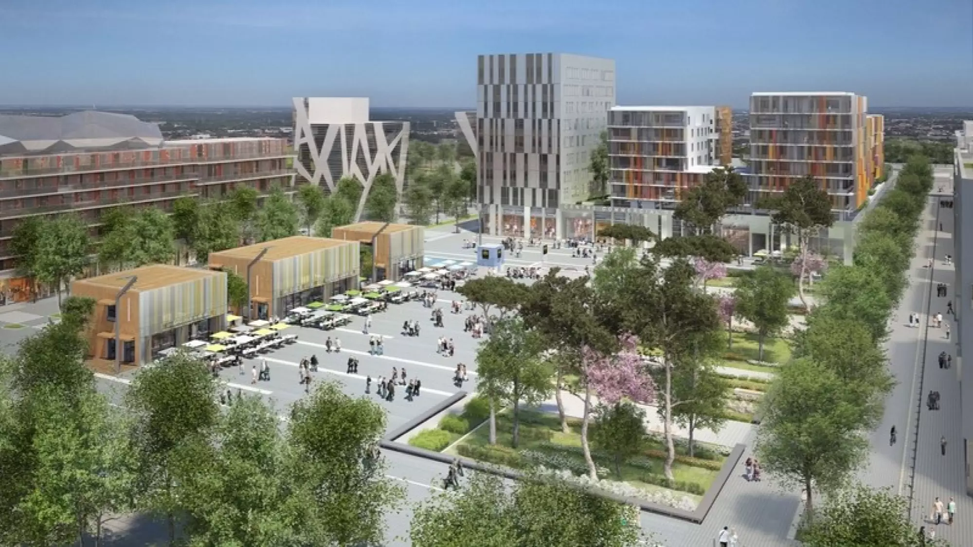 Quartier Borderouge à Toulouse Nord, secteur 31200